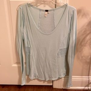 Free people long sleeve shirt